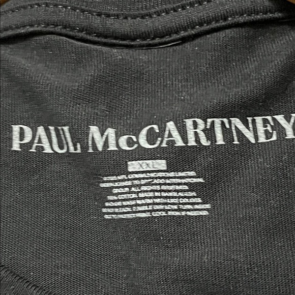 Paul McCarthy Got Back 2025 Tour T-Shirt Black Graphic Sz 2X Unisex NEW - Picture 8 of 10
